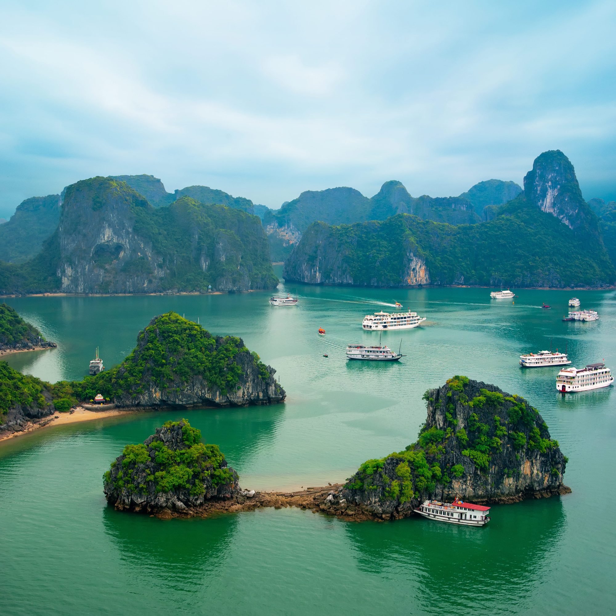 Lan Ha Bay by Small Ship